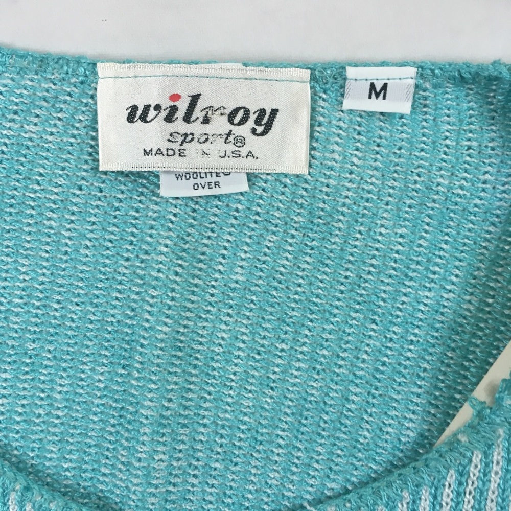 Wilroy Sports Vintage  Knit Sweater - Picture 3 of 10